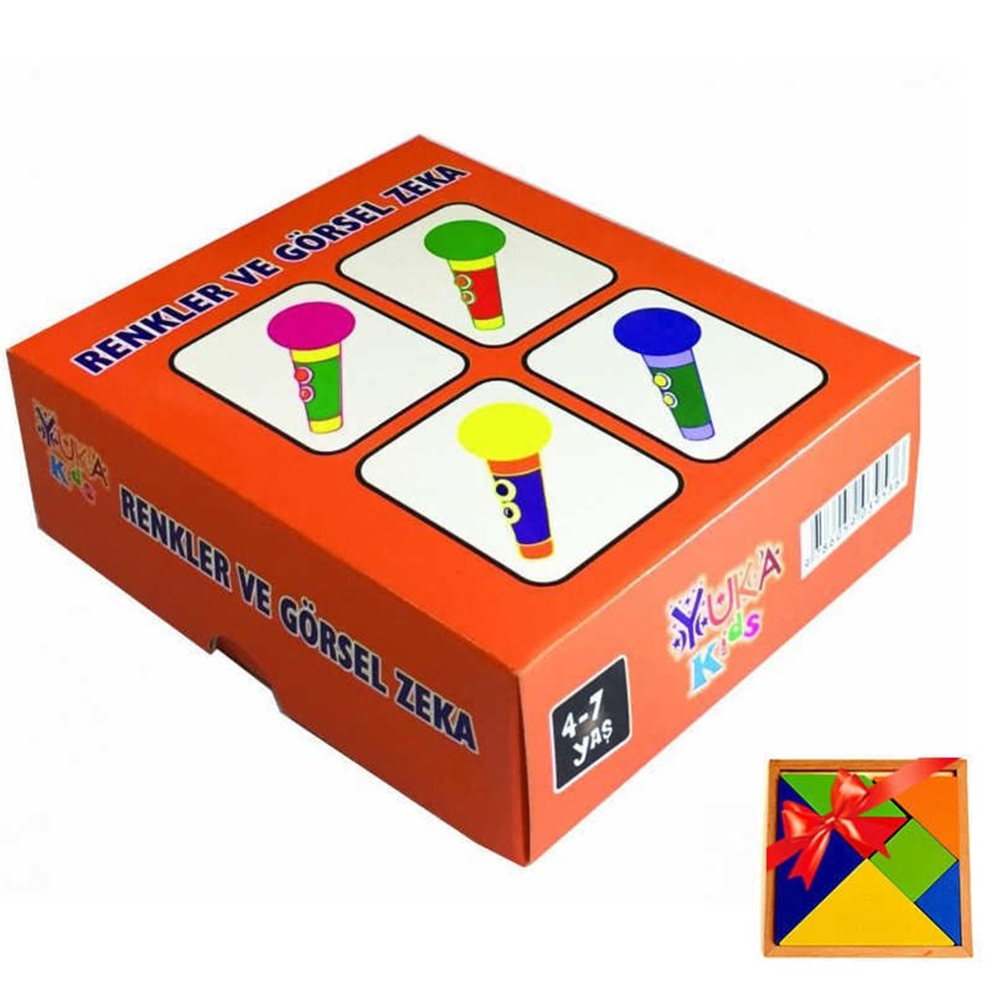 Eğitici Kart Oyunları - Renkler ve Görsel Zeka Oyunu