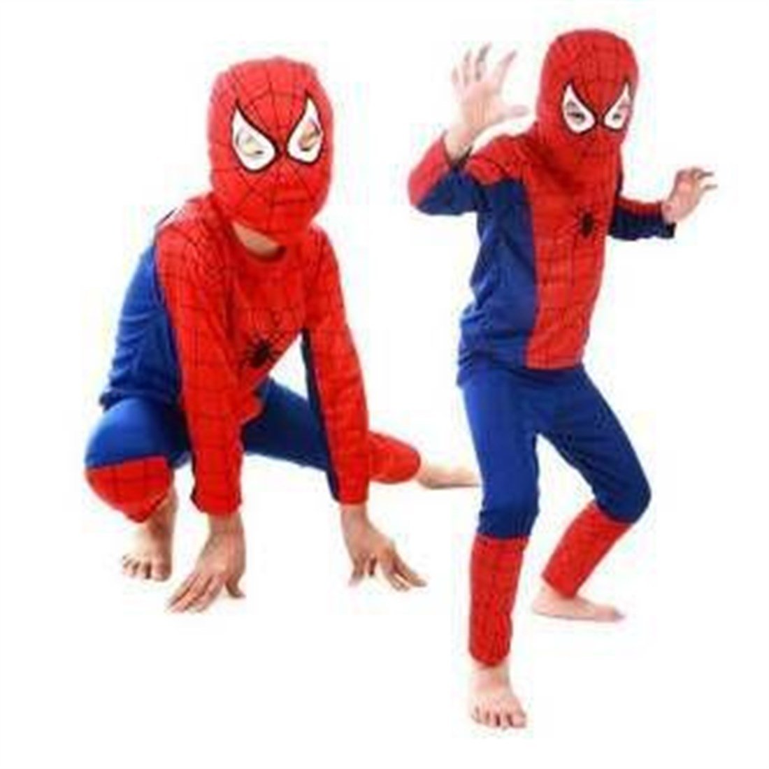Spiderman Kostüm - Örümcek Adam Kostümü - Spiderman Taso Atan Eldiven  Hediyeli