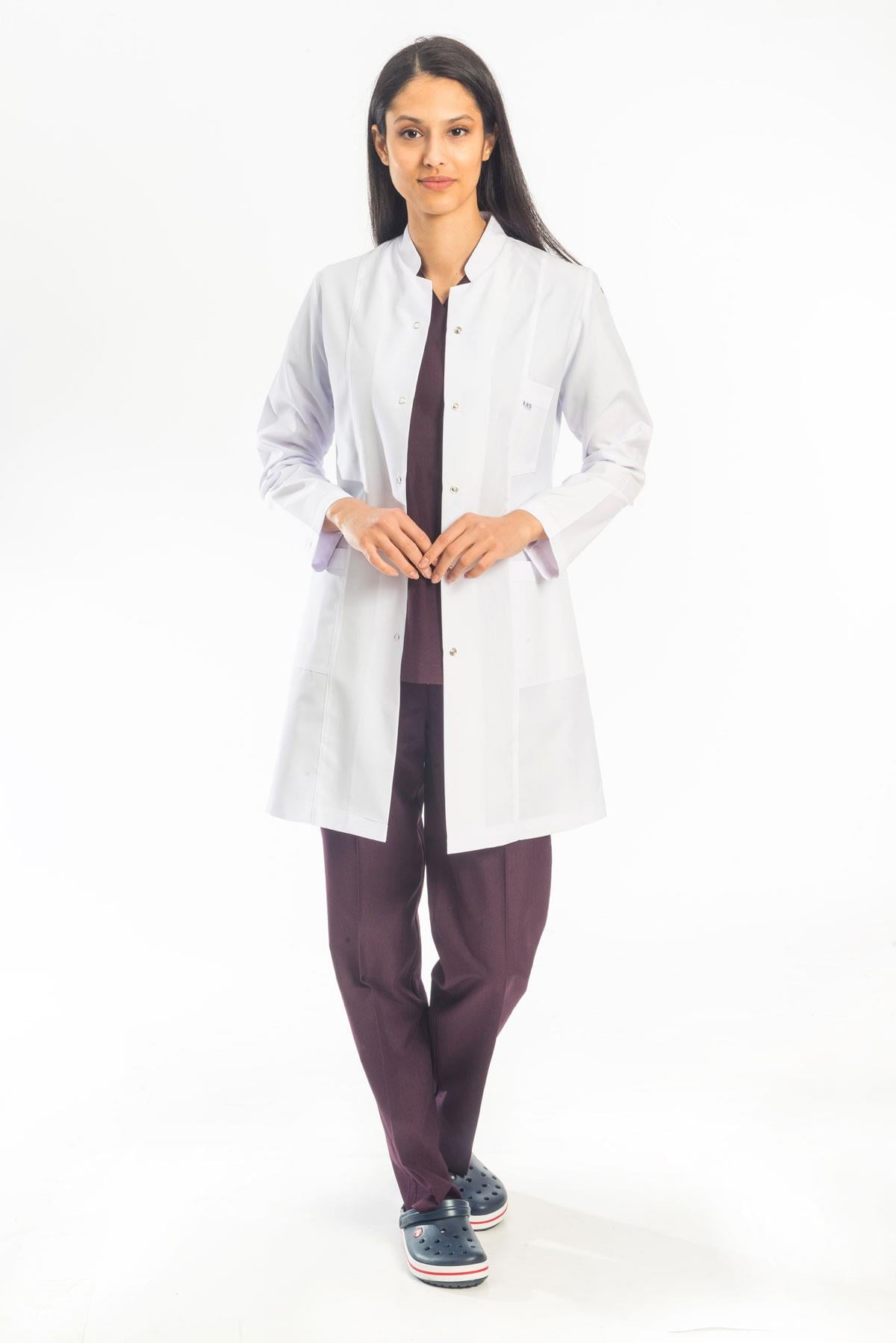 Doktor Önlüğü-Hakim Yaka Orta Boy