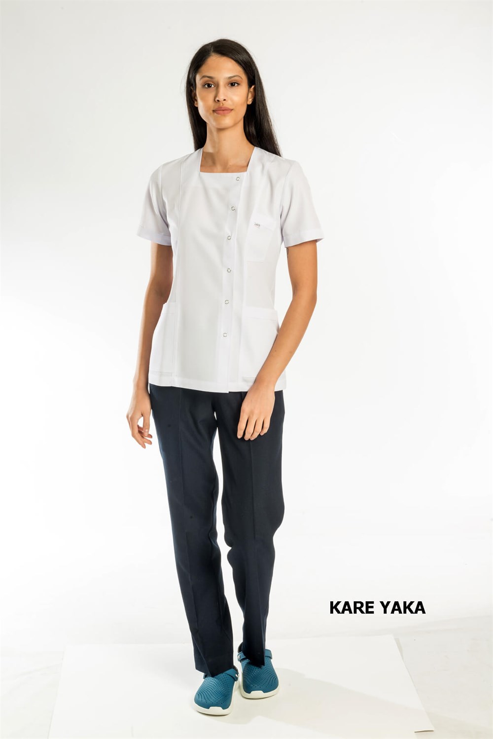 KARE YAKA HEMŞİRE FORMASI