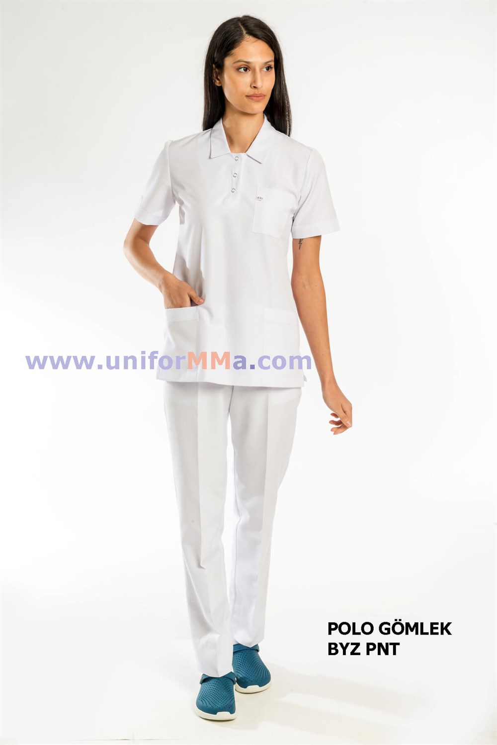 POLO YAKA DOKTOR TAKIM- BAYANDoktor Forması | Polo Yaka Doktor Forması | Doktor Kıyafetleri | FORMAS