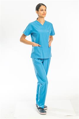 Alpaka Turkuaz Mavisi Bayan Forma Takımı