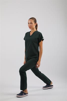 Asflex Acvı Yeşili Likralı Üniforma