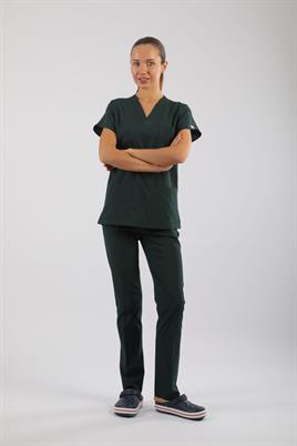 Asflex Acvı Yeşili Likralı Üniforma