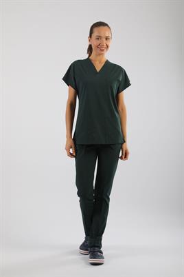 Asflex Acvı Yeşili Likralı Üniforma