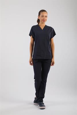 Asflex Lacivert Likralı Üniforma