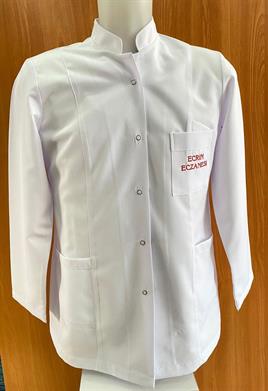 Bayan Eczacı Önlüğü-Klasik Yaka