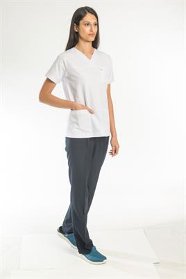 Bayan Eczane Forması-Zarf Yaka