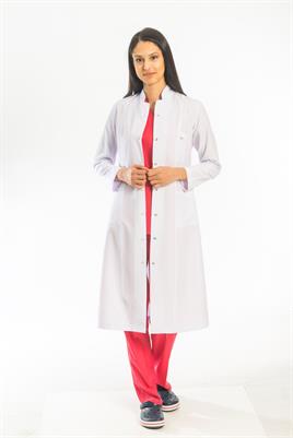 Bayan Hakim Yaka Tesettür boy Önlük