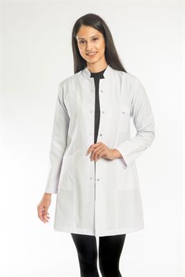 Bayan Öğretmen Önlüğü-Hakim Yaka Orta Boy