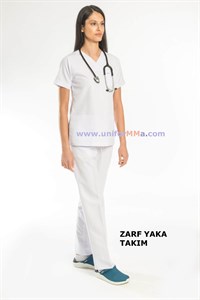 CERRAHİ YAKA DOKTOR TAKIM- BAYAN