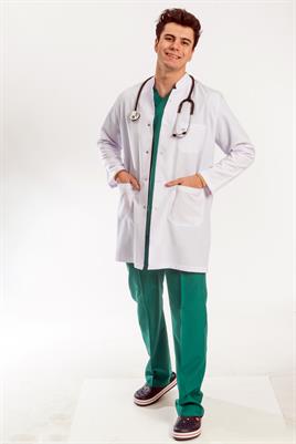 Doktor Önlüğü-Erkek-Hakimyaka Ortaboy