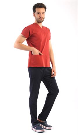 Forma Üstü Erkek - Likralı - Kiremit