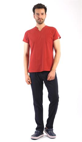 Forma Üstü Erkek - Likralı - Kiremit