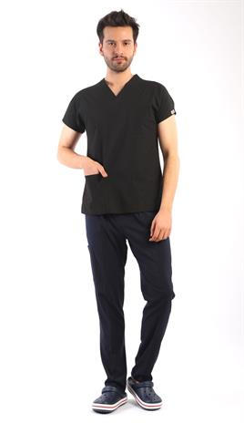 Forma Üstü Erkek - Likralı - Siyah 