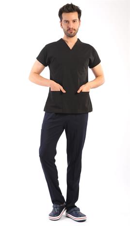 Forma Üstü Erkek - Likralı - Siyah 