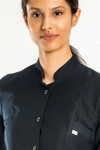 HAKİM YAKA FORMA-LACİVERT- UZUNKOLLU