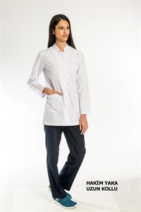HAKİM YAKA HEMŞİRE FORMASI-UZUNKOLLU