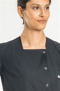 KARE YAKA HEMŞİRE FORMASI-LACİVERT