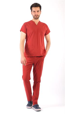 Likralı Takım Erkek-Asflex Kiremit