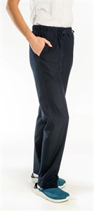 Tüm Lastikli Bayan Pantolon-Lacivert
