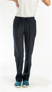 Tüm Lastikli Bayan Pantolon-Lacivert
