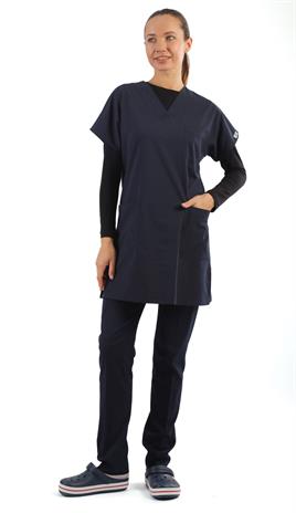 Tunikboy Likralı Forma Üstü-Lacivert