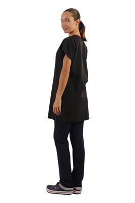Tunikboy Likralı Forma Üstü-Siyah