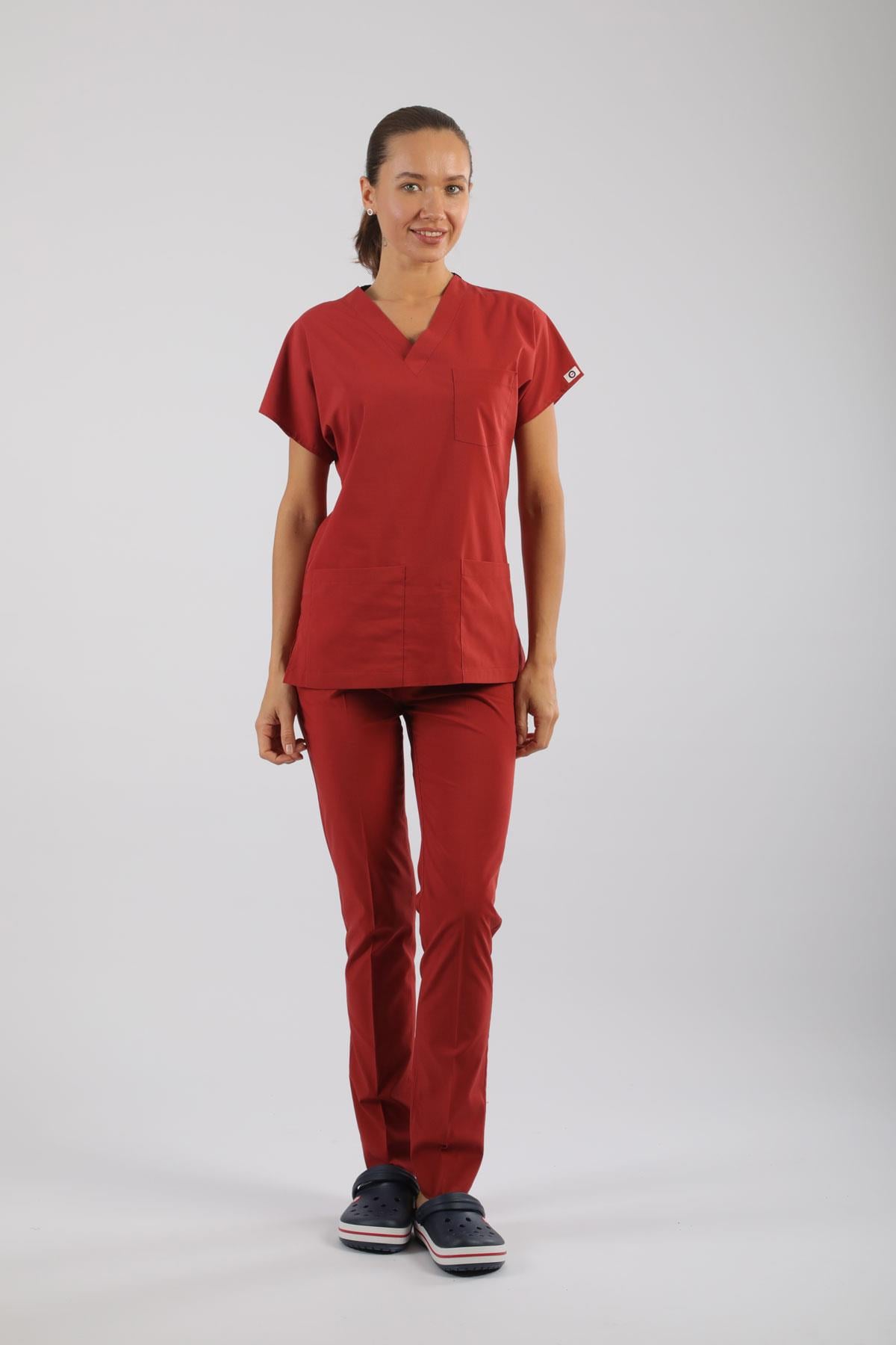 Asflex Kiremit Likralı Üniforma