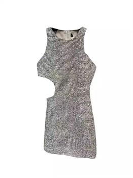 Işıltılı Mini Tasarım Elbise