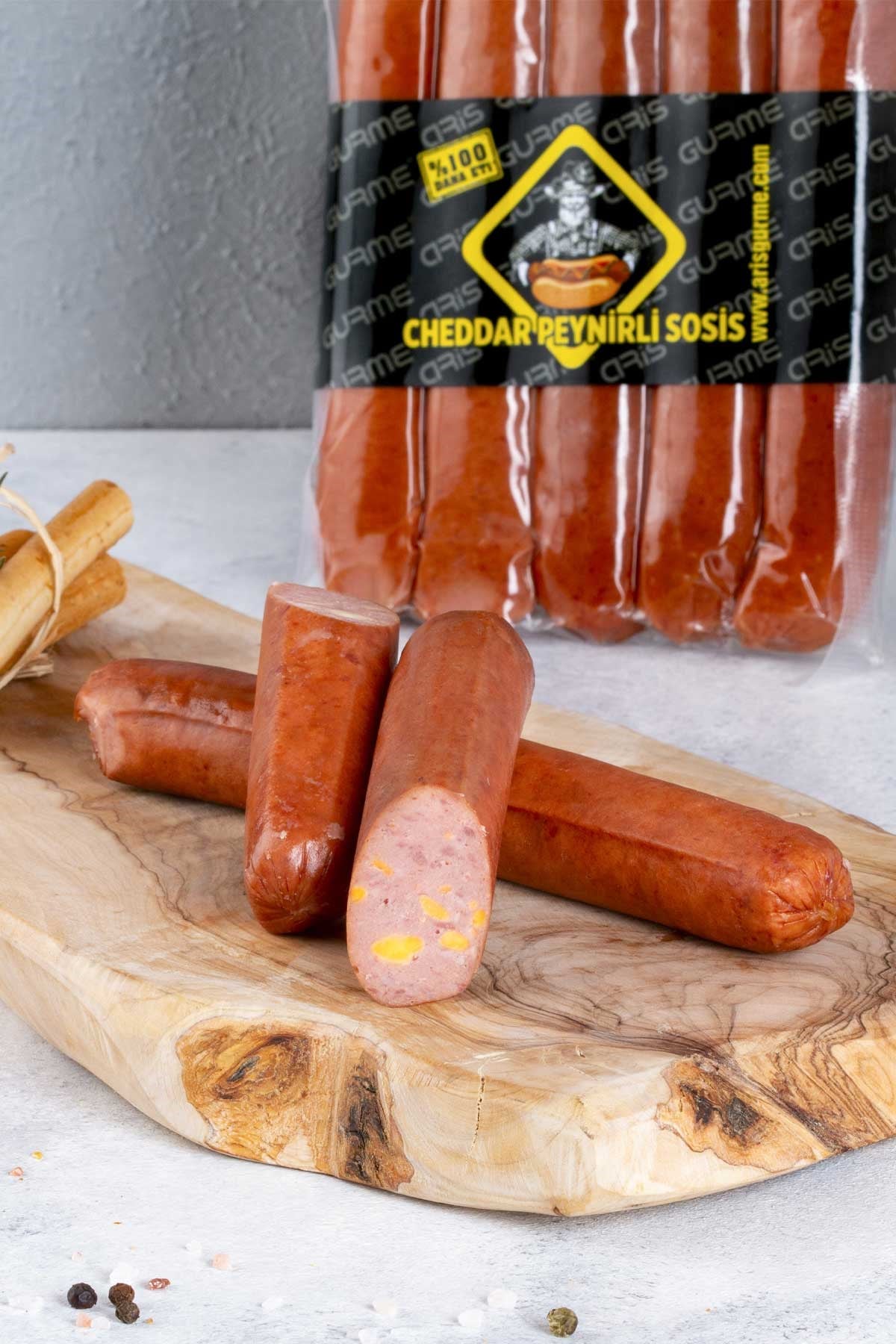 Cheddar Peynirli Sosis 5' li 
