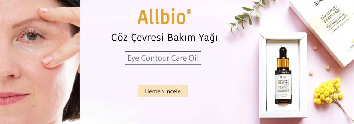 Göz çevresi bakım yağı