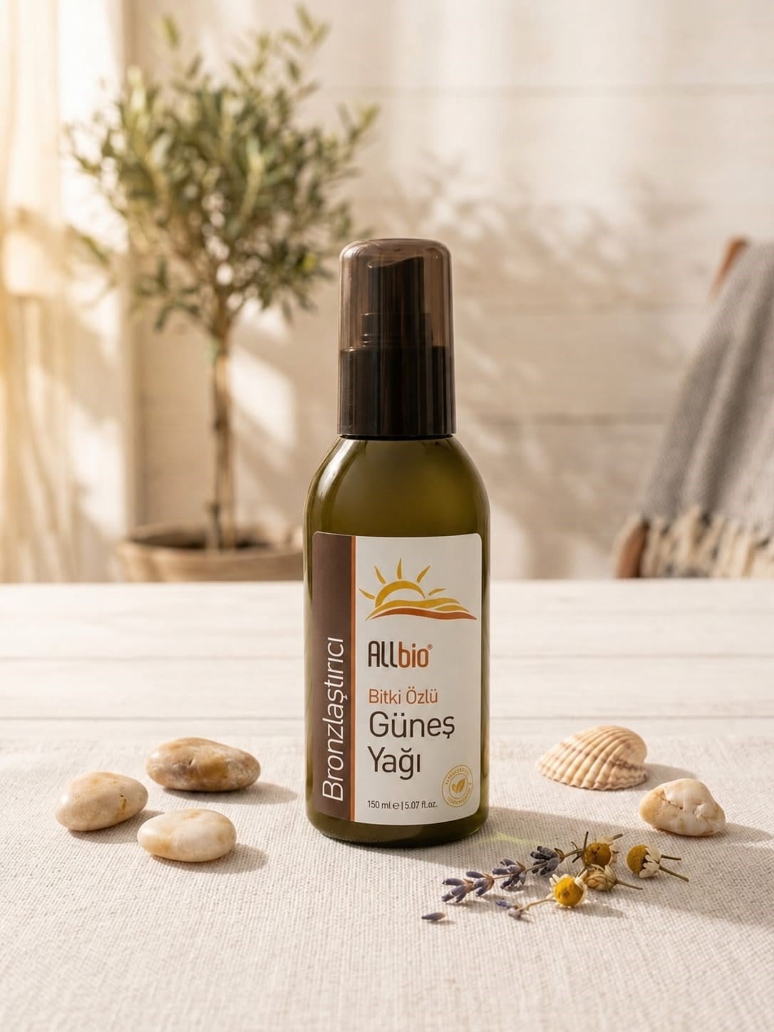 Bronzlaştırıcı Güneş Yağı - 150 ml