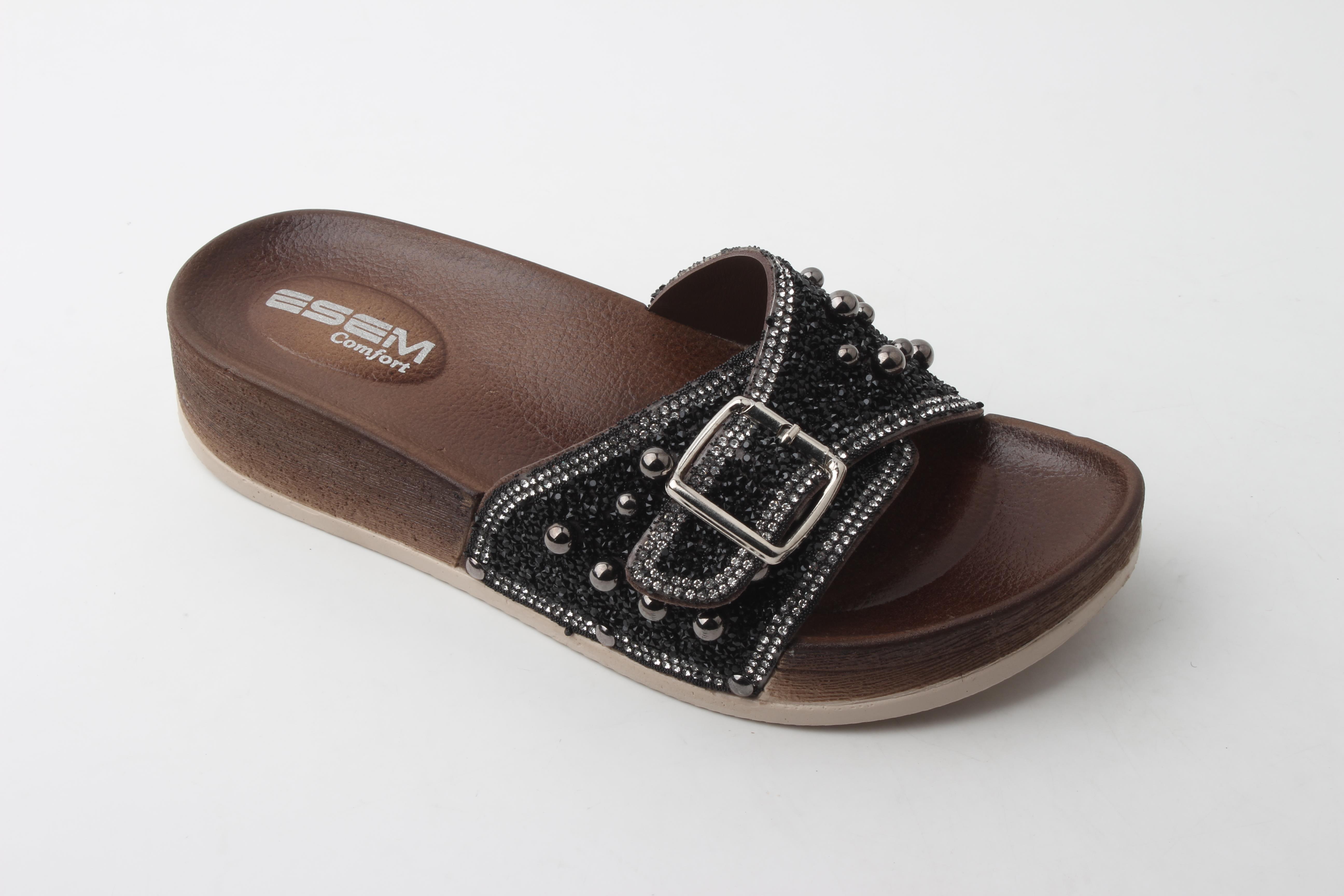 PU ZENNE TAŞLI TERLİK