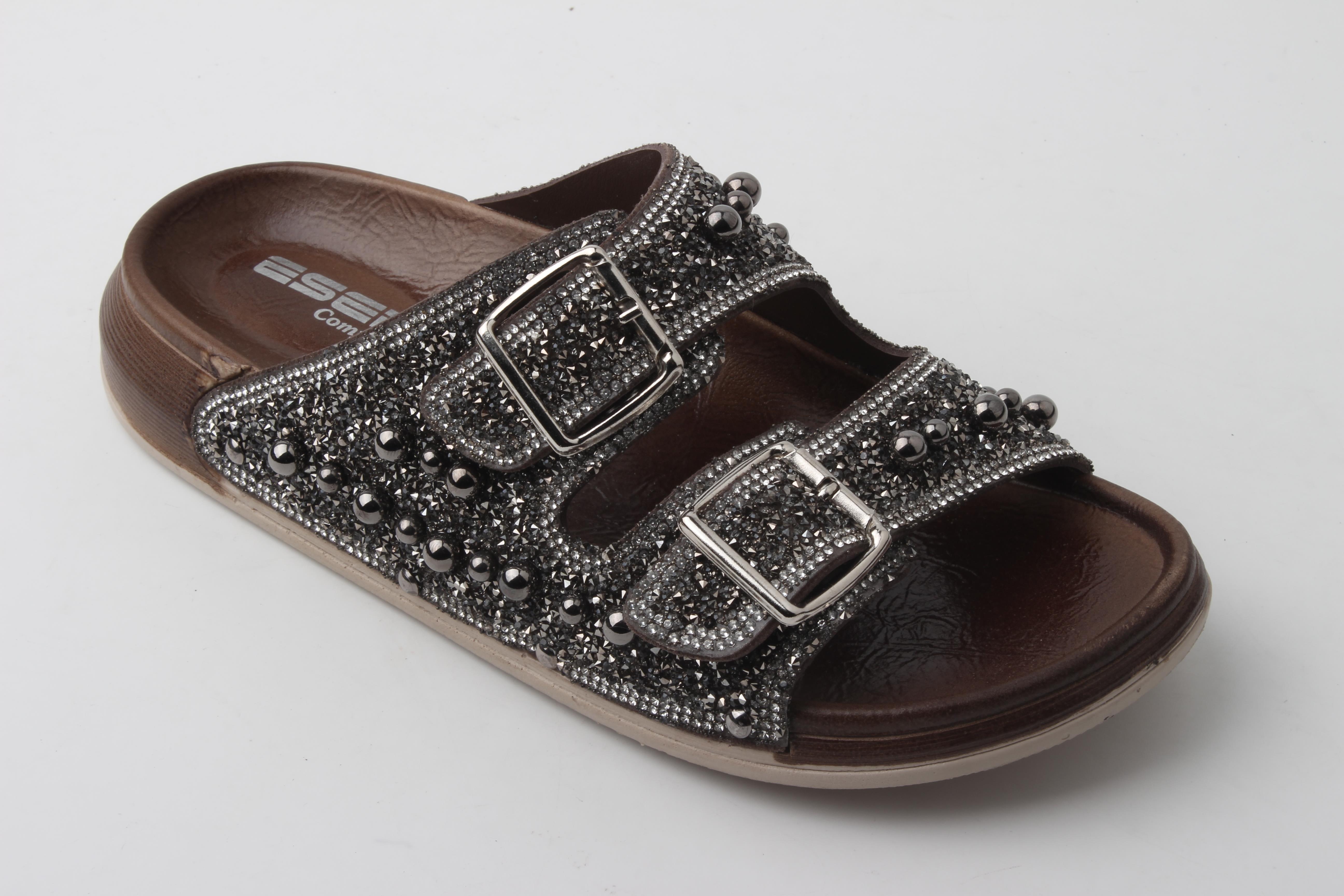 PU ZENNE TAŞLI TERLİK