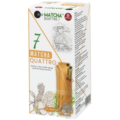 Bilge İlaç Matcha Premium Japenese 7 Matcha Quattro 1 Kutu (7 Gr x 20 Adet)
