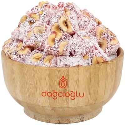 Dağcıoğlu Çifte Kavrulmuş Fındıklı Narlı Lokum