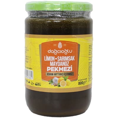 Dağcıoğlu Limon Sarımsak Maydanoz Pekmezi 800 Gr