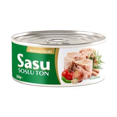 Akdeniz Usulü Ton Balığı (160 gr) Sasu