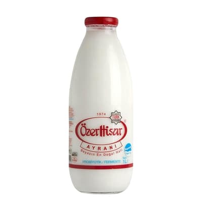 Ayran, Cam Şişe (1 litre) ÖzerHisar