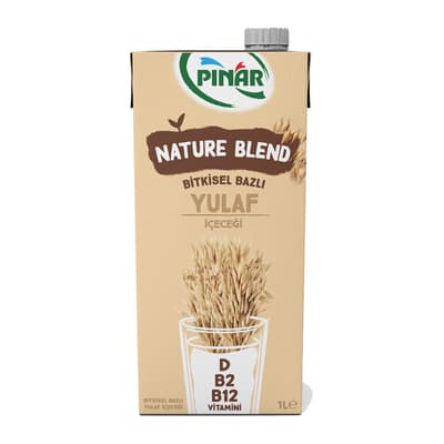 Bitkisel Bazlı Yulaf İçeceği (1 litre) Pınar