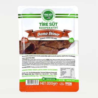 Et Döner (200 gr) Tire Süt Koop.