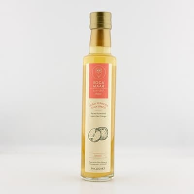 Fermente Elma Sirkesi, İçmelik (250 ml) Kocamaar Çiftliği