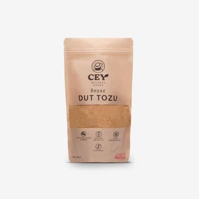 Glutensiz Beyaz Dut Tozu (300 gr) Cey Natural Foods