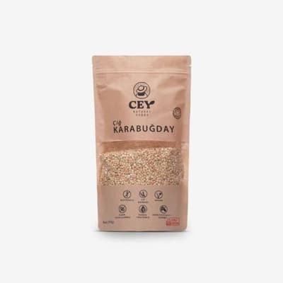 Glutensiz Çiğ Karabuğday (500 gr) Cey Natural Foods