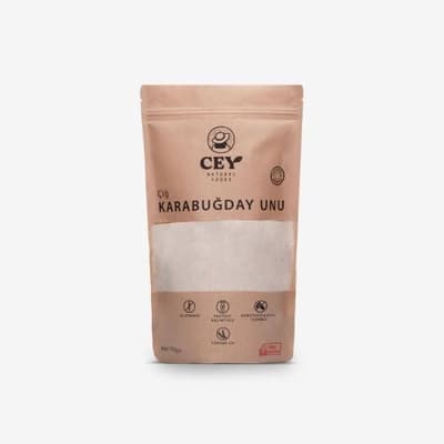 Glutensiz Çiğ Karabuğday Unu (500 gr) Cey Natural Foods
