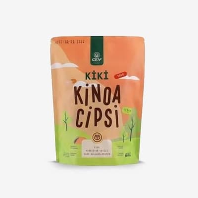 Glutensiz Kiki Taco Kinoa Cipsi (30 gr) Cey Natural Foods
