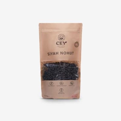 Glutensiz Siyah Nohut (500 gr) Cey Natural Foods