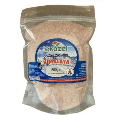 İyotlu Himalaya Tuzu (500 gr) Ekozel