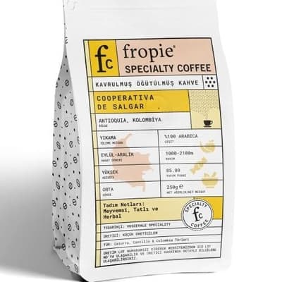 Kavrulmuş Öğütülmüş Kahve - Kolombiya (250 gr) Fropie